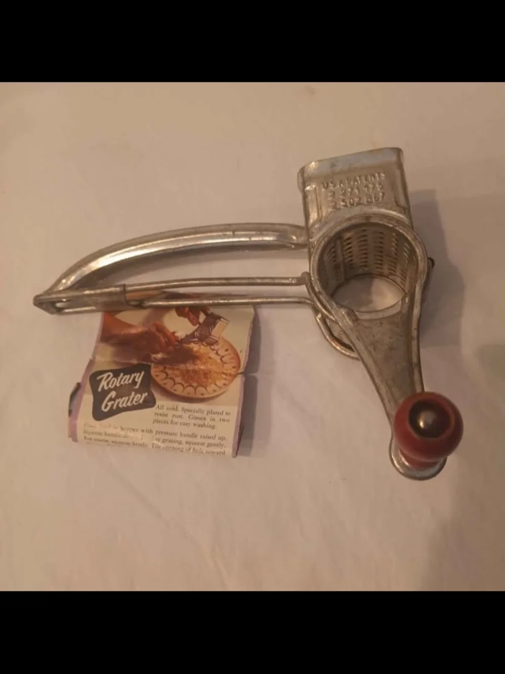 Vintage French Mouli Rotary Grater